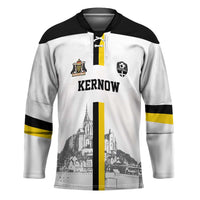 Custom Cornwall Football Hockey Jersey Mont Saint Michel - Wonder Print Shop