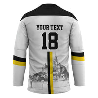 Custom Cornwall Football Hockey Jersey Mont Saint Michel - Wonder Print Shop