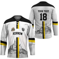 Custom Cornwall Football Hockey Jersey Mont Saint Michel - Wonder Print Shop