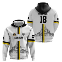 Custom Cornwall Football Hoodie Mont Saint Michel - Wonder Print Shop