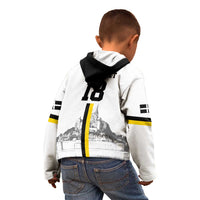 Custom Cornwall Football Kid Hoodie Mont Saint Michel - Wonder Print Shop