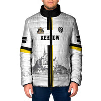Custom Cornwall Football Padded Jacket Mont Saint Michel - Wonder Print Shop