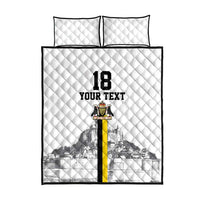 Custom Cornwall Football Quilt Bed Set Mont Saint Michel - Wonder Print Shop