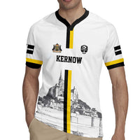Custom Cornwall Football Rugby Jersey Mont Saint Michel - Wonder Print Shop