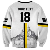 Custom Cornwall Football Sweatshirt Mont Saint Michel - Wonder Print Shop