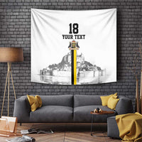 Custom Cornwall Football Tapestry Mont Saint Michel - Wonder Print Shop