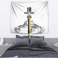 Custom Cornwall Football Tapestry Mont Saint Michel - Wonder Print Shop