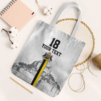 Custom Cornwall Football Tote Bag Mont Saint Michel - Wonder Print Shop