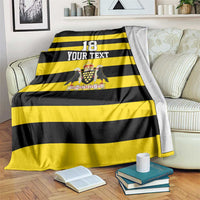Custom Cornwall Rugby Blanket One and All - Wonder Print Shop