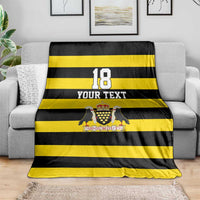 Custom Cornwall Rugby Blanket One and All - Wonder Print Shop