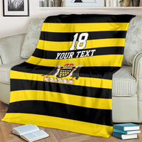 Custom Cornwall Rugby Blanket One and All - Wonder Print Shop