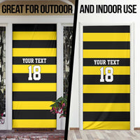 Custom Cornwall Rugby Door Cover One and All - Wonder Print Shop