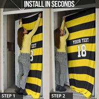 Custom Cornwall Rugby Door Cover One and All - Wonder Print Shop