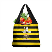 Custom Cornwall Rugby Grocery Bag One and All - Wonder Print Shop