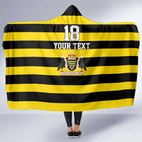 Custom Cornwall Rugby Hooded Blanket One and All - Wonder Print Shop