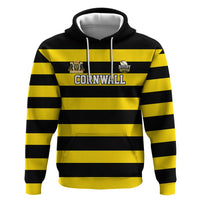 Custom Cornwall Rugby Hoodie One and All - Wonder Print Shop