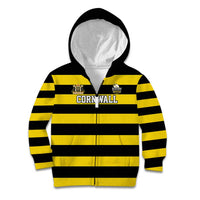 Custom Cornwall Rugby Kid Hoodie One and All - Wonder Print Shop