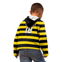 Custom Cornwall Rugby Kid Hoodie One and All - Wonder Print Shop