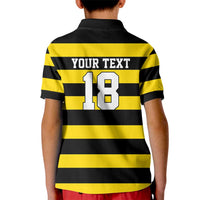 Custom Cornwall Rugby Kid Polo Shirt One and All - Wonder Print Shop