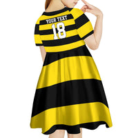 Custom Cornwall Rugby Kid Short Sleeve Dress One and All - Wonder Print Shop