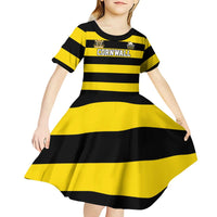Custom Cornwall Rugby Kid Short Sleeve Dress One and All - Wonder Print Shop
