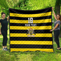 Custom Cornwall Rugby Quilt One and All - Wonder Print Shop