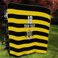 Custom Cornwall Rugby Quilt One and All - Wonder Print Shop