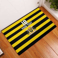 Custom Cornwall Rugby Rubber Doormat One and All - Wonder Print Shop