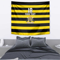 Custom Cornwall Rugby Tapestry One and All - Wonder Print Shop