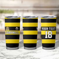 Custom Cornwall Rugby Tumbler Cup One and All - Wonder Print Shop