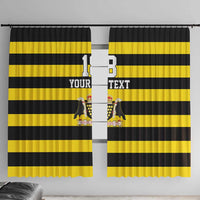 Custom Cornwall Rugby Window Curtain One and All - Wonder Print Shop