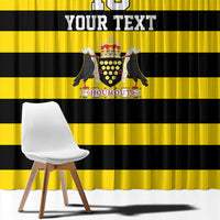 Custom Cornwall Rugby Window Curtain One and All - Wonder Print Shop