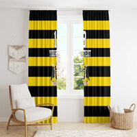 Custom Cornwall Rugby Window Curtain One and All - Wonder Print Shop