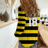 Custom Cornwall Rugby Women Casual Shirt One and All - Wonder Print Shop