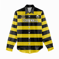 Custom Cornwall Rugby Women Casual Shirt One and All - Wonder Print Shop