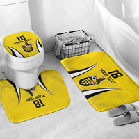 Custom Cornwall Rugby Bathroom Set Cornish Chough Go Champion - Wonder Print Shop