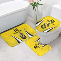 Custom Cornwall Rugby Bathroom Set Cornish Chough Go Champion - Wonder Print Shop