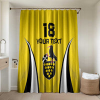 Custom Cornwall Rugby Bathroom Set Cornish Chough Go Champion - Wonder Print Shop