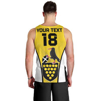 Custom Cornwall Rugby Men Tank Top Cornish Chough Go Champion - Wonder Print Shop