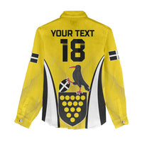 Custom Cornwall Rugby Women Casual Shirt Cornish Chough Go Champion - Wonder Print Shop