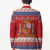 Spain Coat Of Arms Christmas Blazer Feliz Navidad - Wonder Print Shop