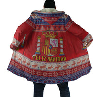Spain Coat Of Arms Christmas Cloak Feliz Navidad - Wonder Print Shop