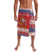 Spain Coat Of Arms Christmas Lavalava Feliz Navidad - Wonder Print Shop