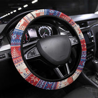 Spain Coat Of Arms Christmas Steering Wheel Cover Feliz Navidad - Wonder Print Shop