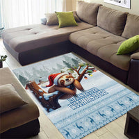 Merry Slothmas Area Rug Life Is Better With A Sloth - Wonder Print Shop