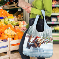 Merry Slothmas Grocery Bag Life Is Better With A Sloth