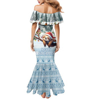 Merry Slothmas Mermaid Dress Life Is Better With A Sloth - Wonder Print Shop