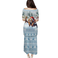 Merry Slothmas Puletasi Life Is Better With A Sloth - Wonder Print Shop