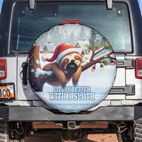 Merry Slothmas Spare Tire Cover Life Is Better With A Sloth - Wonder Print Shop