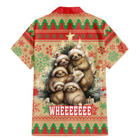 Slothy Christmas Family Matching Mermaid Dress and Hawaiian Shirt Life Is Good Take It Slow - Wonder Print Shop